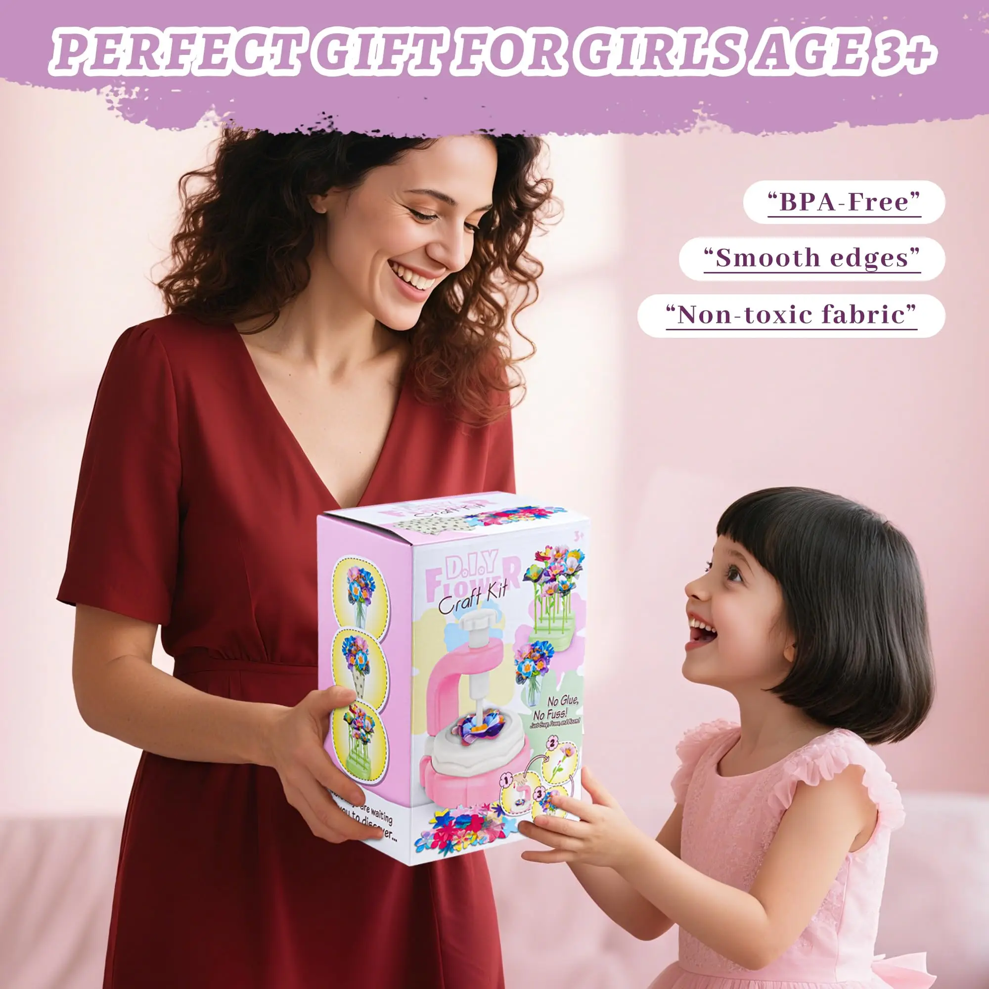 Zestaw do tworzenia bukietów kwiatowych, zabawka edukacyjna, idealny na przyjęcia, zajęcie kreatywne dla dzieci