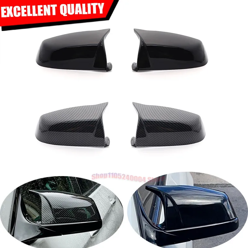 Premium Carbon Fiber Side Mirror Cover Cap For BMW 5 Series 6 Series 7 Series F01 F02 F04 F05 F06 F07 F10