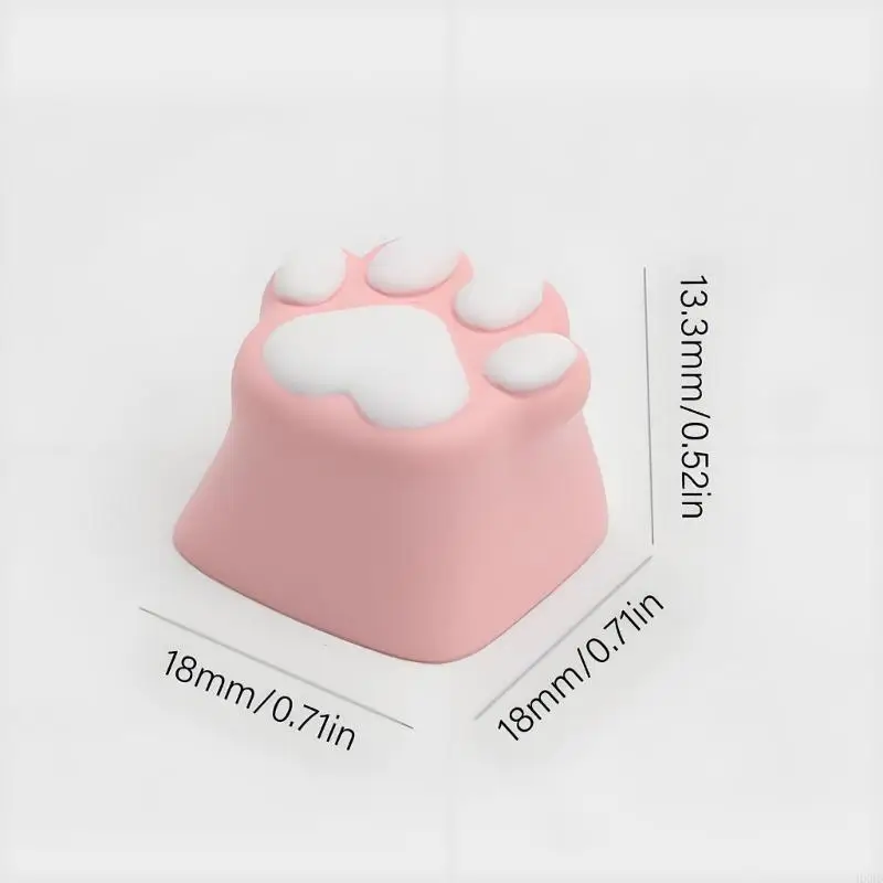 2025 NUEVO PLAYFUL Kitten Claw Resin KeyCaps colorido personalizado para teclados mecánicos