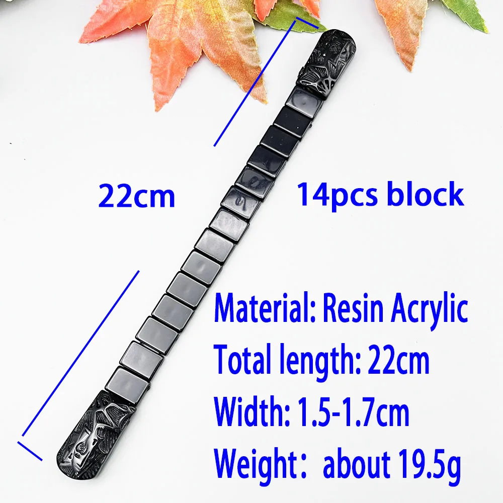 NJ106 الوردية الأسود الذئب رئيس القمر مشاهدة نافذة الحديد بوكر ثلاثية الأبعاد مجسمة الراتنج الإصبع للطي الوجه مجوهرات الإجهاد الإغاثة #2