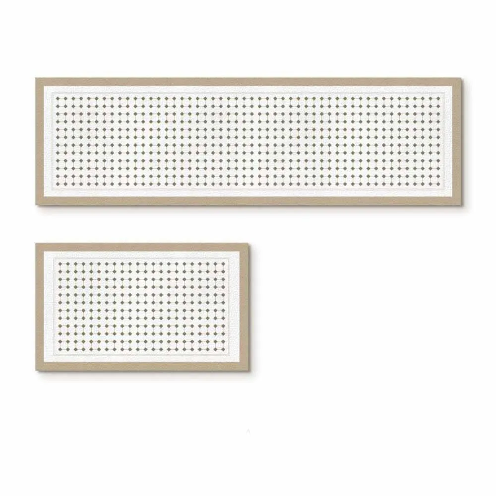 

2 шт./компл. водопоглощающий кухонный напольный коврик, прочный нескользящий длинный напольный коврик, протираемый коврик из диатомитовой грязи, коврик для ванной комнаты, украшение дома