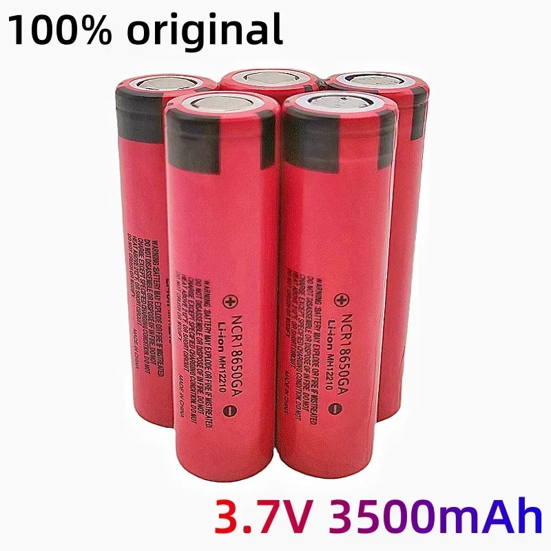 30A Discharge Lpega NCR18650 GA 18650 Battery 3.7V 3500mAh Rechargeable Li-ion for Toys Tools Flashlight