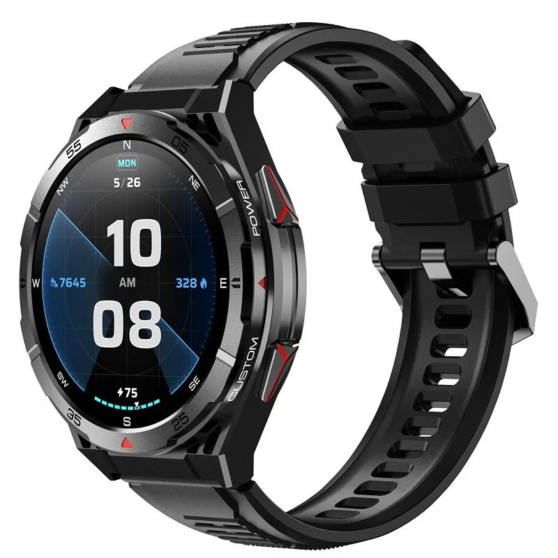 

X2B smartwatch GPS1.43AMOLED screen waterproof swimming health monitoring bluetooth call