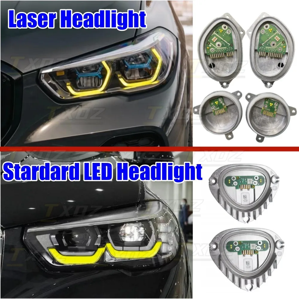وحدات LED عين الملاك الصفراء CSL الأمريكية لسيارات BMW X5 G05 X6 G06 M F95 F96 40iX 50iX SUV Pre-LCI 2019-2022 ضوء النهار