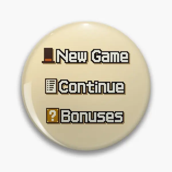 Professor Layton Start Icons  Soft Button Pin Gift Lapel Pin Jewelry Cute Collar Decor Creative Clothes Fashion Cartoon Metal