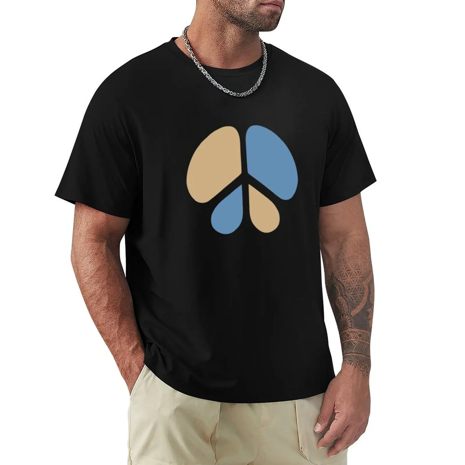 

peace eddie vedder shirt T-Shirt Plus Size Loose Fit T-Shirt