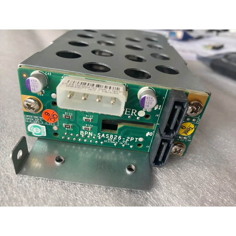 PP+ MCP-220-82609-0N For Supermicro Rear 2x 2.5 HDD Bay Enclosure BPN-SAS826-2PT