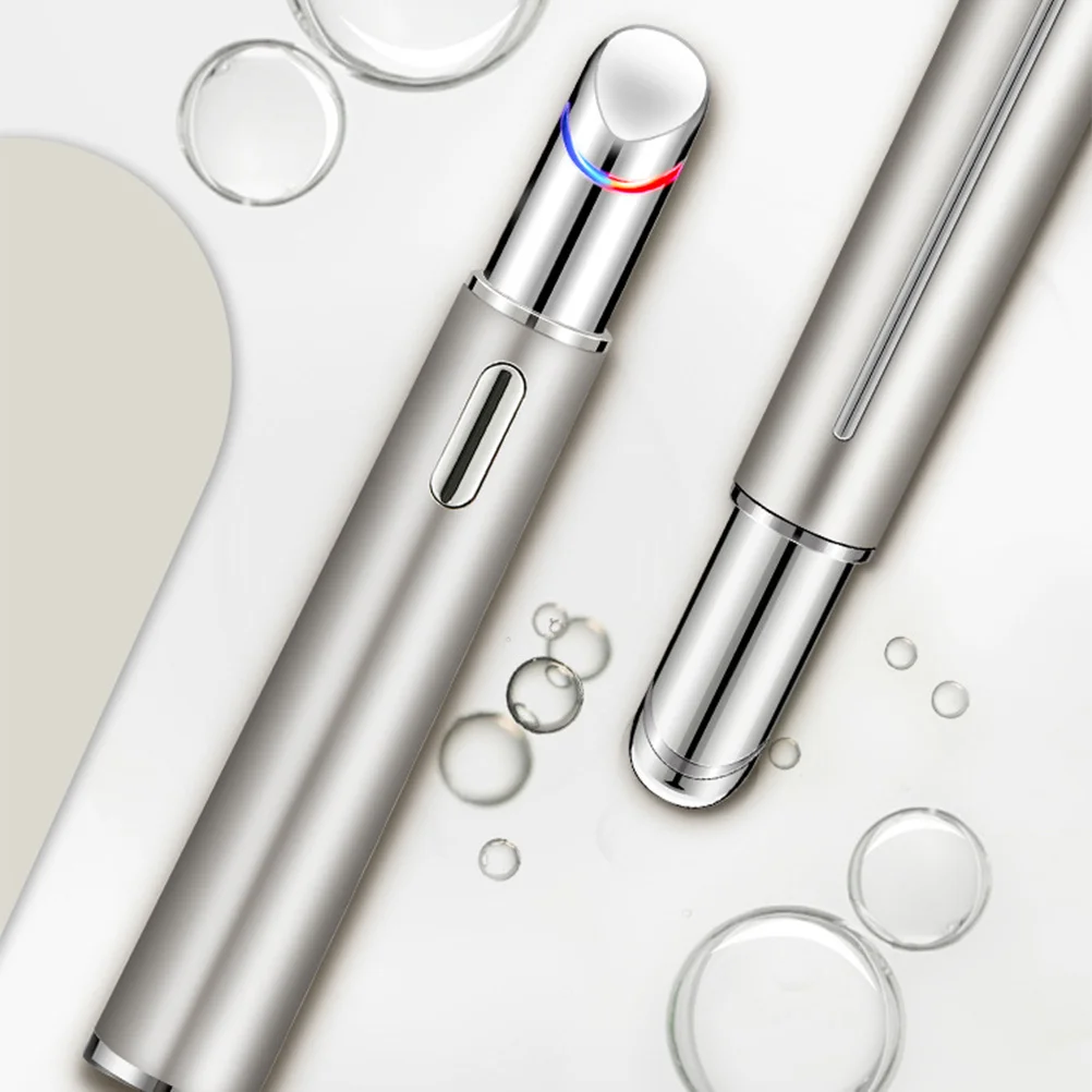 Barra de masaje para ojos, Mini herramienta portátil duradera de Metal para reafirmar las arrugas de los ojos, alivio del círculo oscuro, palo de belleza Facial, 1 Uds.