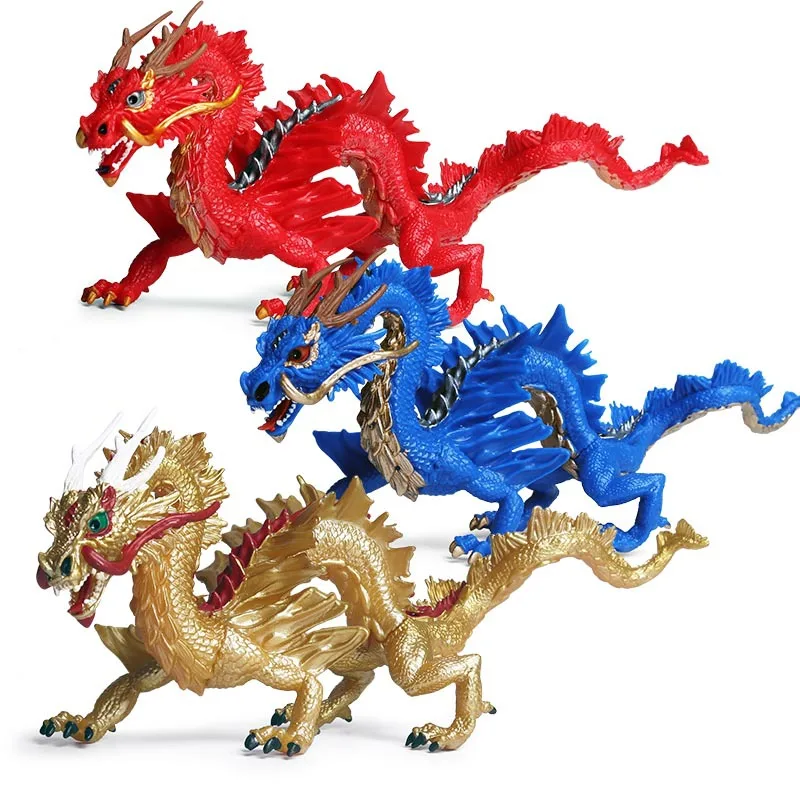 

Simulation Myths And Legends Of Oriental Dragon Animal Model Shenlong Large Chinese Dragon Beast