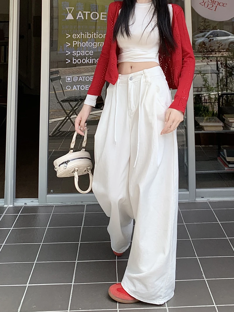 Femmes jean slim Style Cowboy femme clouté Rivet chaîne perle glands paillettes perle mode Denim femme pantalon gothique