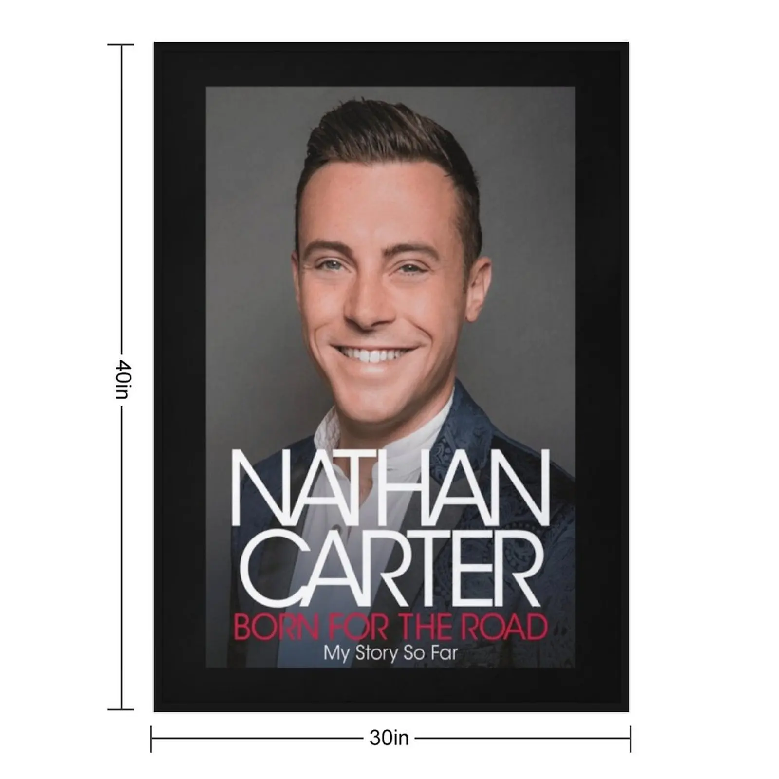 Nathan Carter Classic . Throw Blanket For Baby bed plaid Large Tourist Blankets