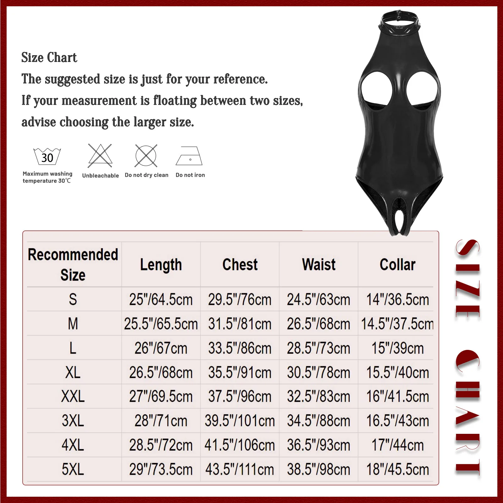 Sexy Womens Cutout Patent Leather Bodysuit Halter Neck Backless Lingerie One Piece Clubwear Erotic Open Crotch Teddies Costume