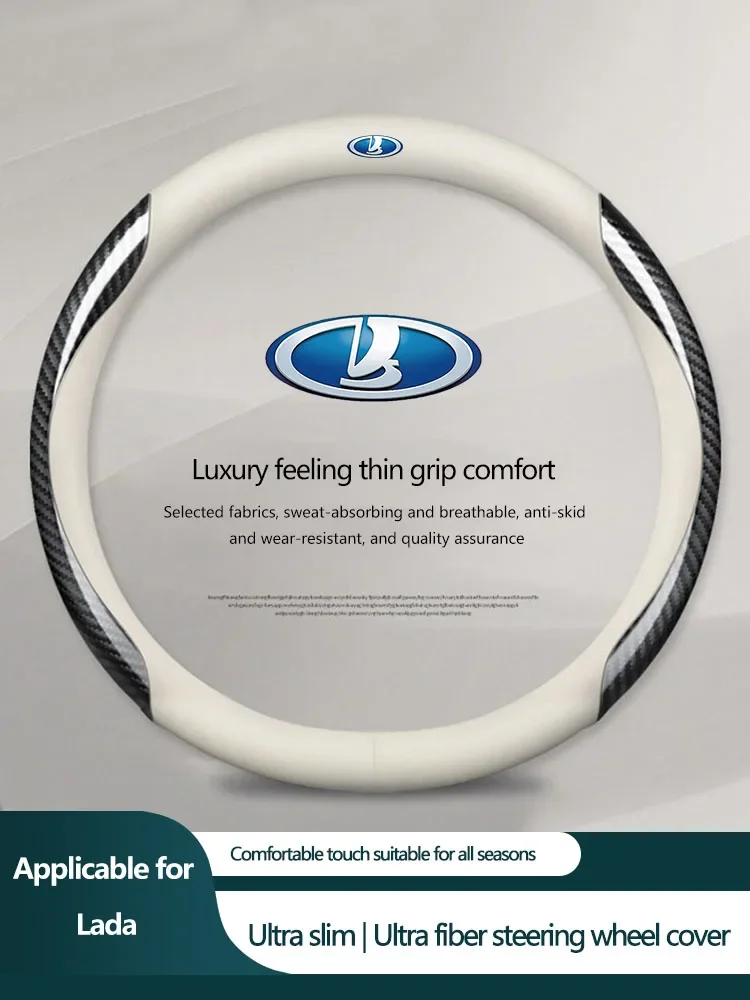 

Universal Car Steering Wheel Covers Interior Anti Slip For Lada Fiat Seat Peugeot Mitsubishis SsangYong Hyundai Chevrolet JEEP