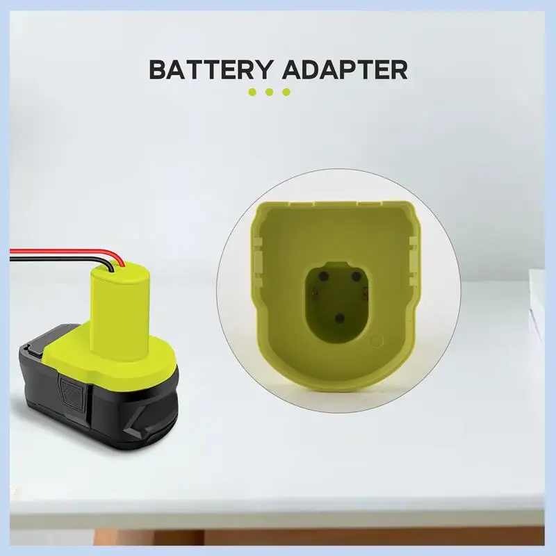

MLGB-адаптер аккумулятора Power Wheels для Ryobi One + литий-аккумулятор 18 В, преобразователь аккумулятора для электроинструмента с проводом 12 калибра