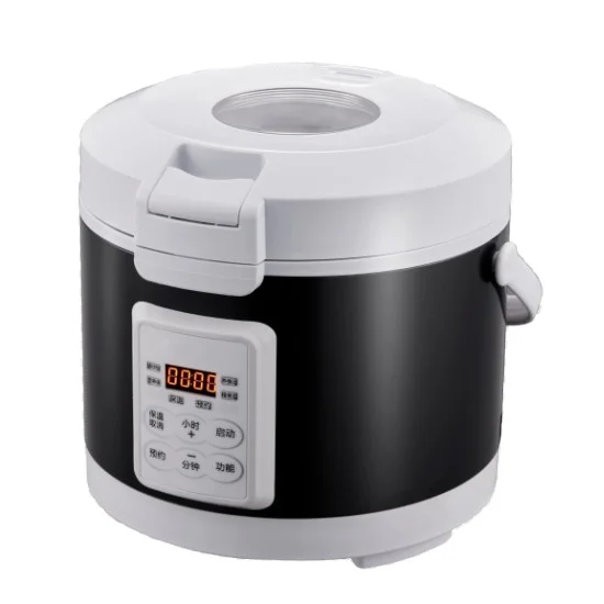 Función de preservación del calor de reserva de 3L 24V para automóviles y camiones Olla arrocera portátil para automóviles