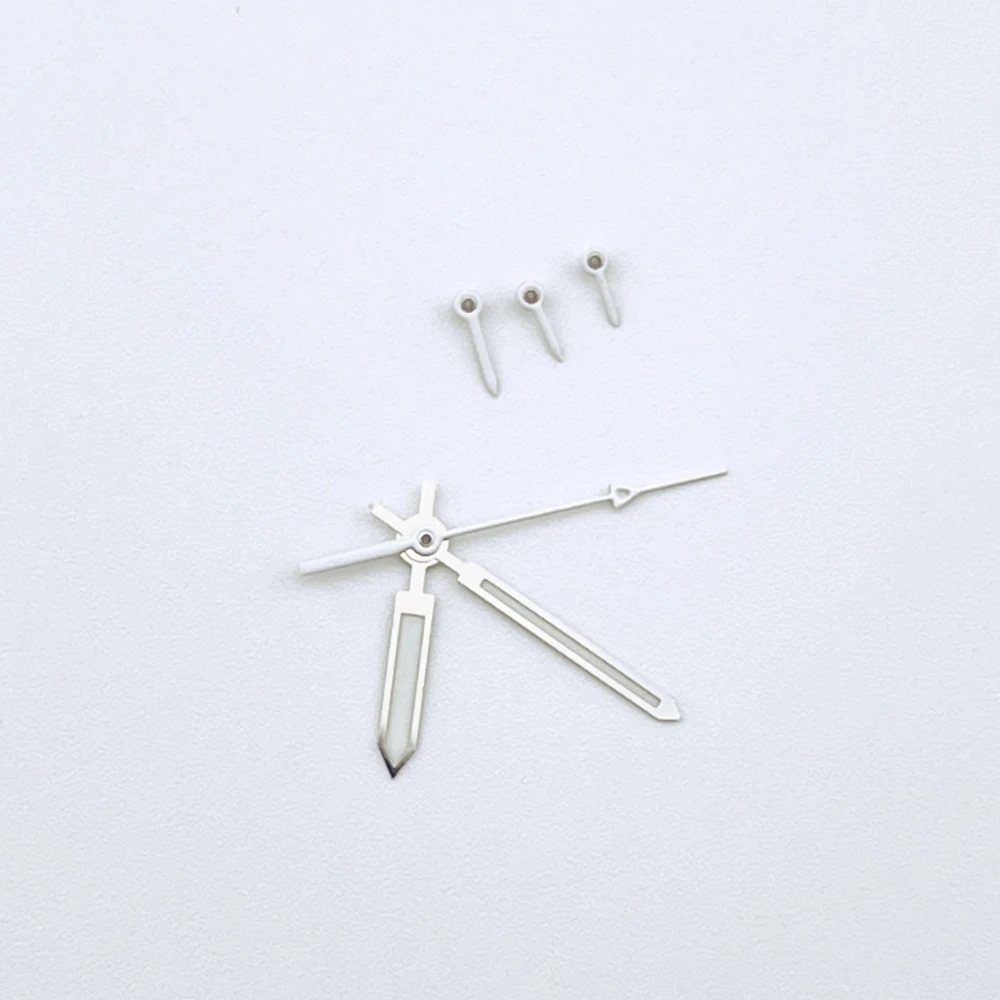 لمؤشرات حركة الكوارتز VK63، عقارب ساعة مضيئة باللون الأخضر لحركة NH35 NH36 4R35 4R36 الأوتوماتيكية، إبرة NH35 Hands VK63 #6