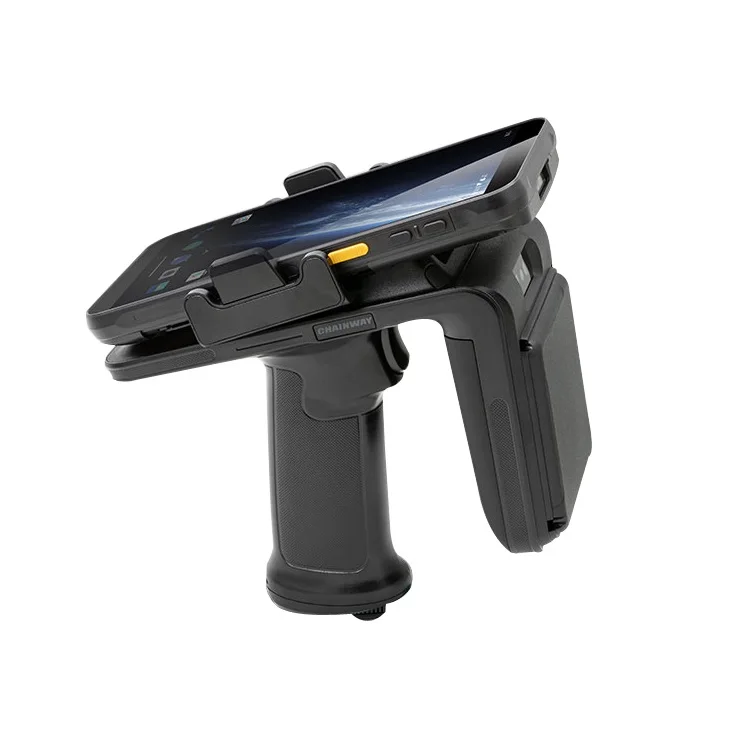 

Handset Integrated RFID Reader 2D Scanner 5200mAh R2000 With Mobile Phone Handheld UHF RFID Reader