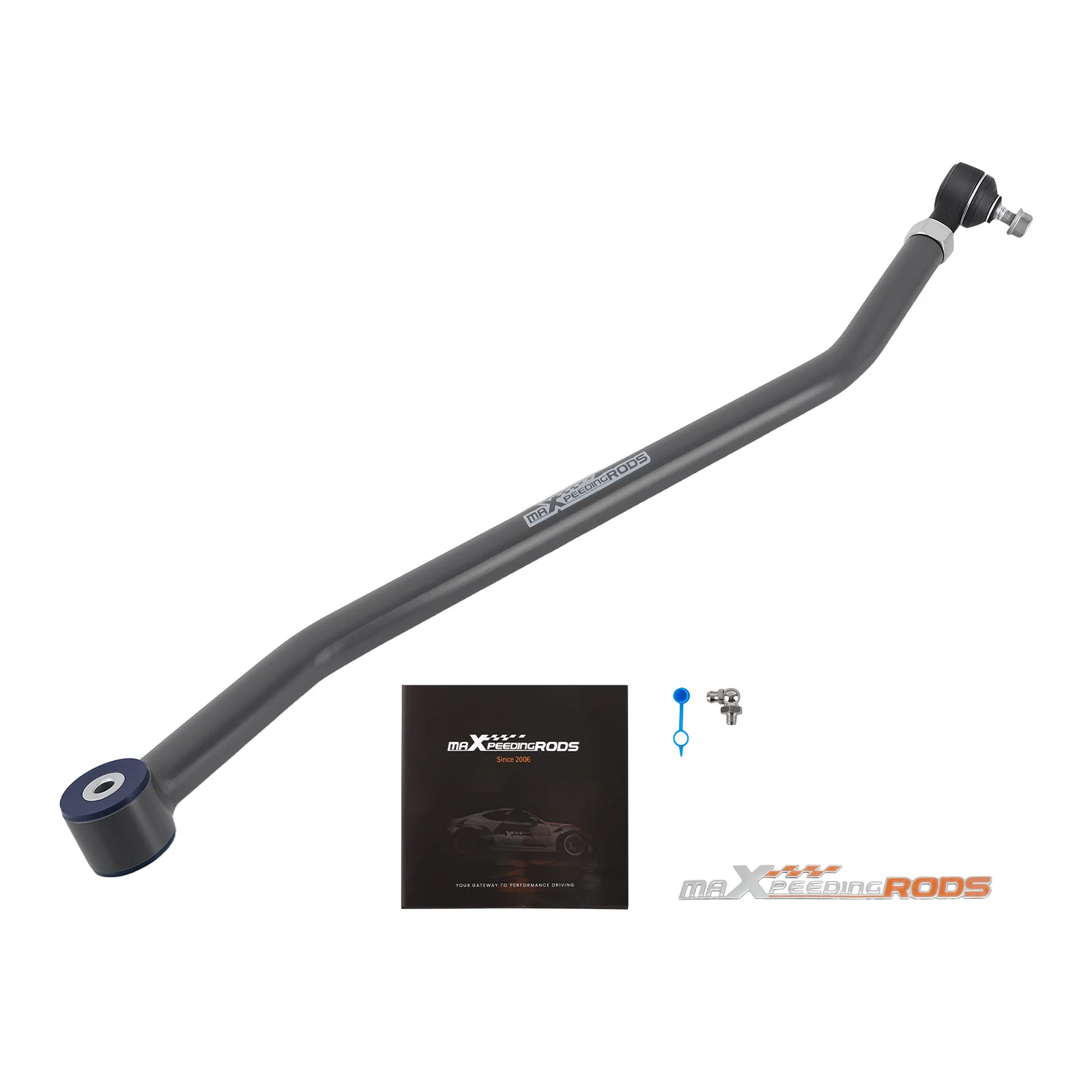 MaXpeedingrods Adjustable Suspension Front Panhard Rod Track Bar for Jeep Cherokee XJ Wrangler TJ 1984-2001 1.5-4.5