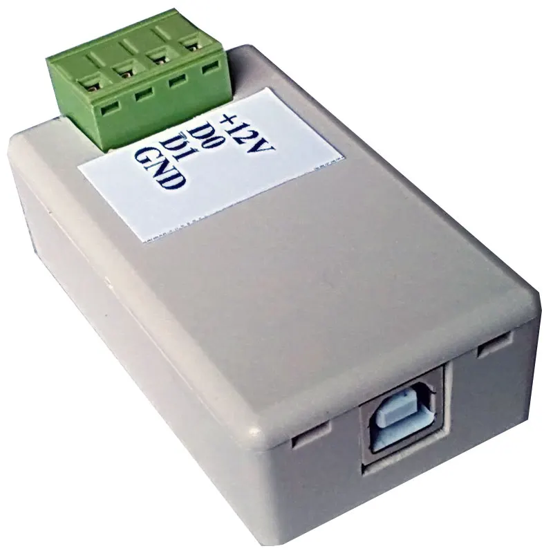 Goldbridge Wiegand 26/34 converter into USB port for access control system