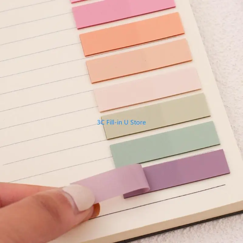علامات تبويب G8TA Sticky Morandi Markers القابلة لإعادة تحديد موقع الشريط 2400pcs/2000pcs
