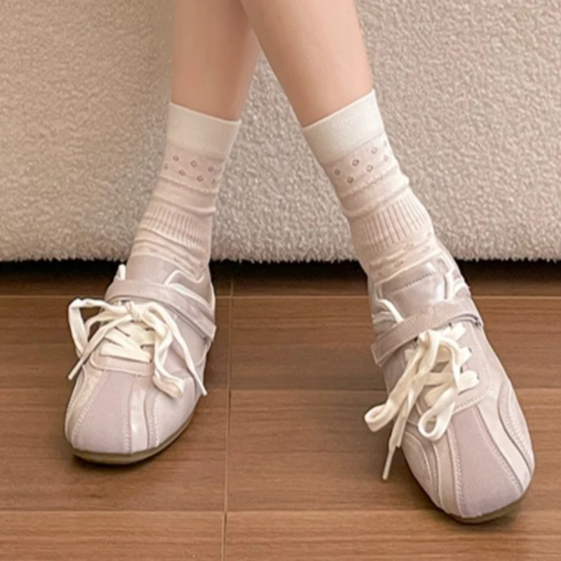 Women's Casual Shoes  Training Shoes for Women 2026 Patchwork Retro Sneakers Ladies Casual Flat Heels Walking Shoes