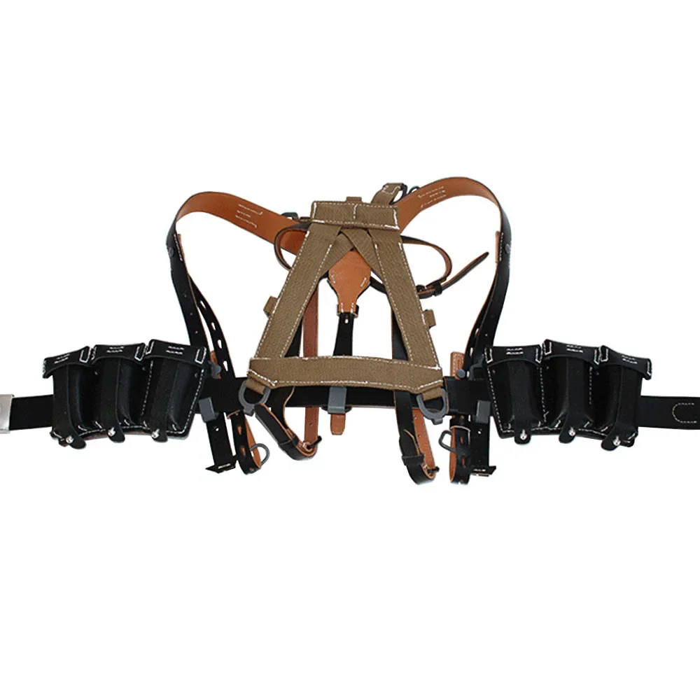

German 98K WW2 Outdoor Large Capacity A-frame Kit Outdoor Tactical Black 98K Equipment Combination