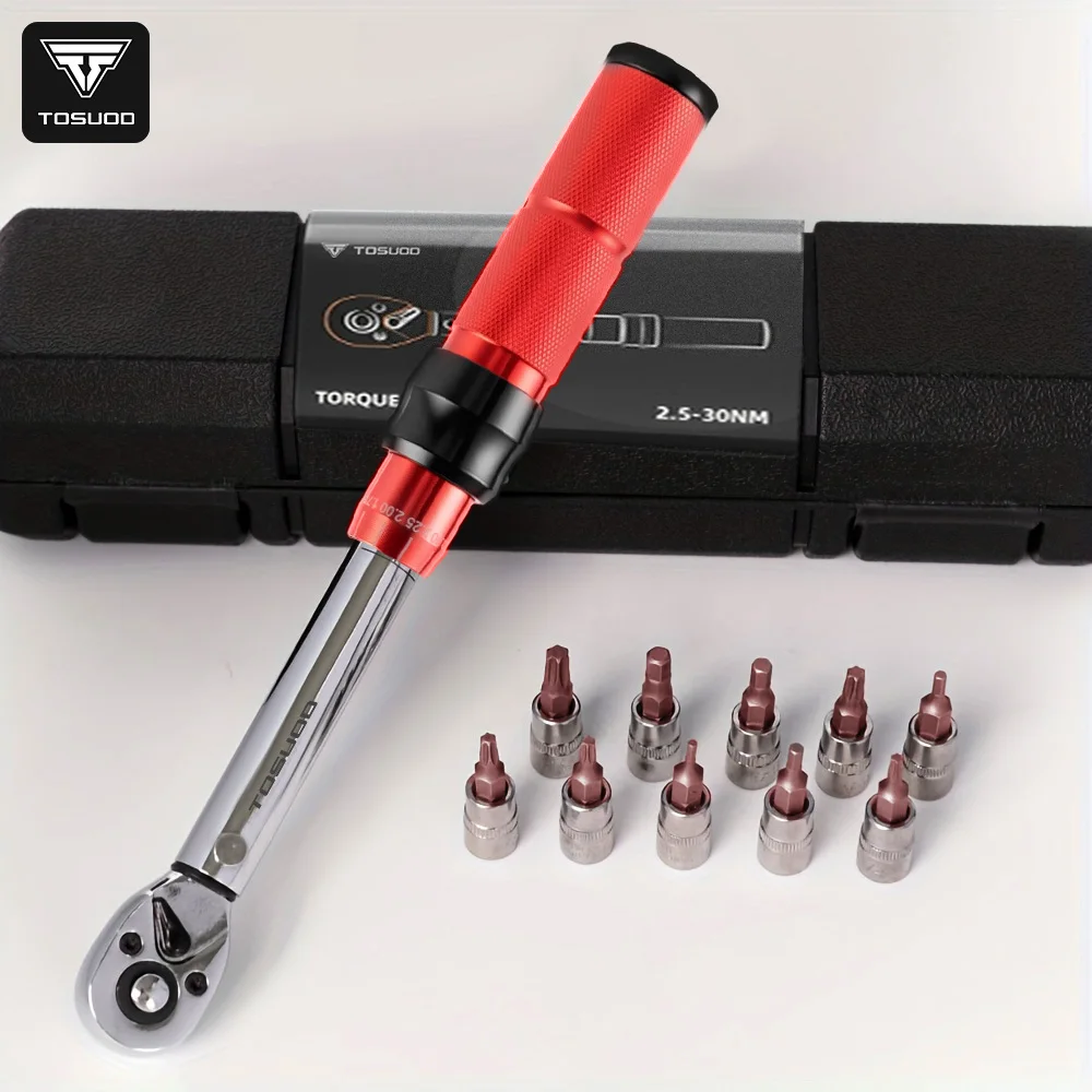 

Комплект динамометрических ключей из сплава с 72 зубьями: 5 ° Micro-Adj, ±3% акк., сталь Cr-V