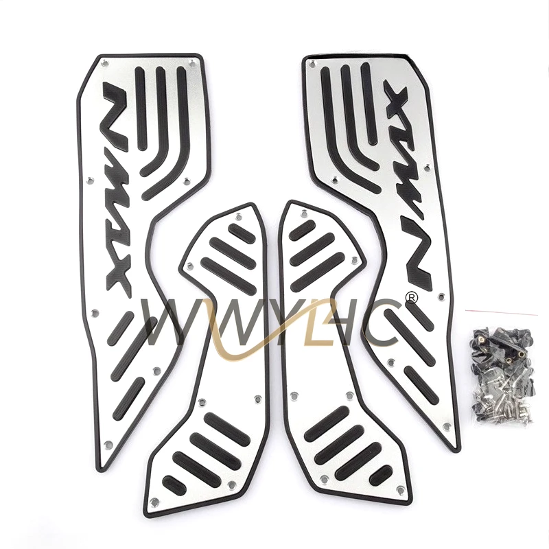 

Подходит для NMAX155 Mengshi 150 2020-23, модифицированный коврик для педали из алюминиевого сплава с ЧПУ