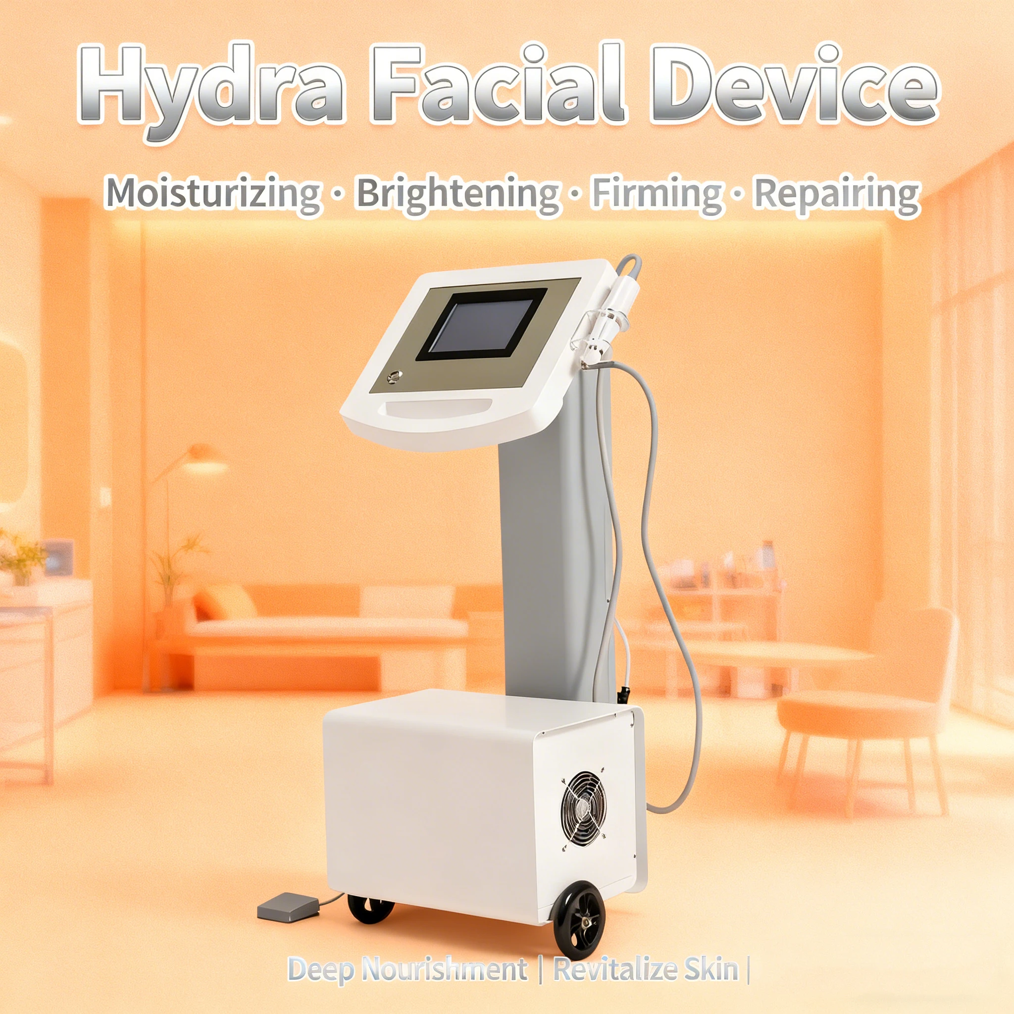 Water Light Meter for Efficient Deep Hydration, Moisturizing, Whitening, Repairing, Skin Beauty, Skincare, and Beauty Salons