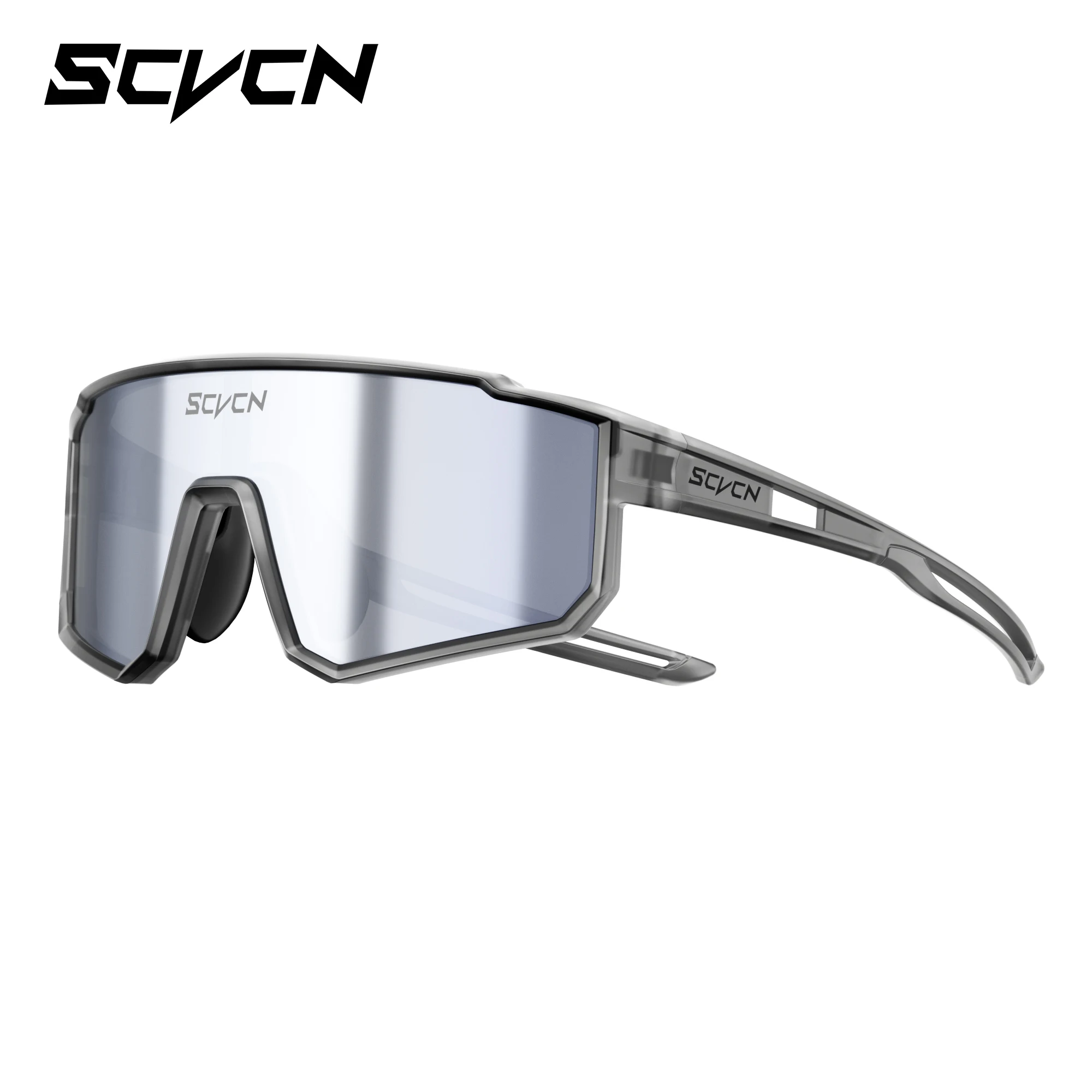 SCVCN Kinder Mode-Sonnenbrille Photochrom UV400 Baseball-Brille Fahrradbrille für Jungen Mädchen Camping Wandern Eyewear 2026