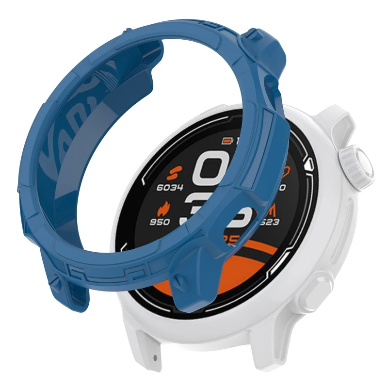 إطار حماية من البولي يوريثان واقي للشاشة لهاتف Coros Pace 2 غطاء حماية من الجلد الناعم كم حماية