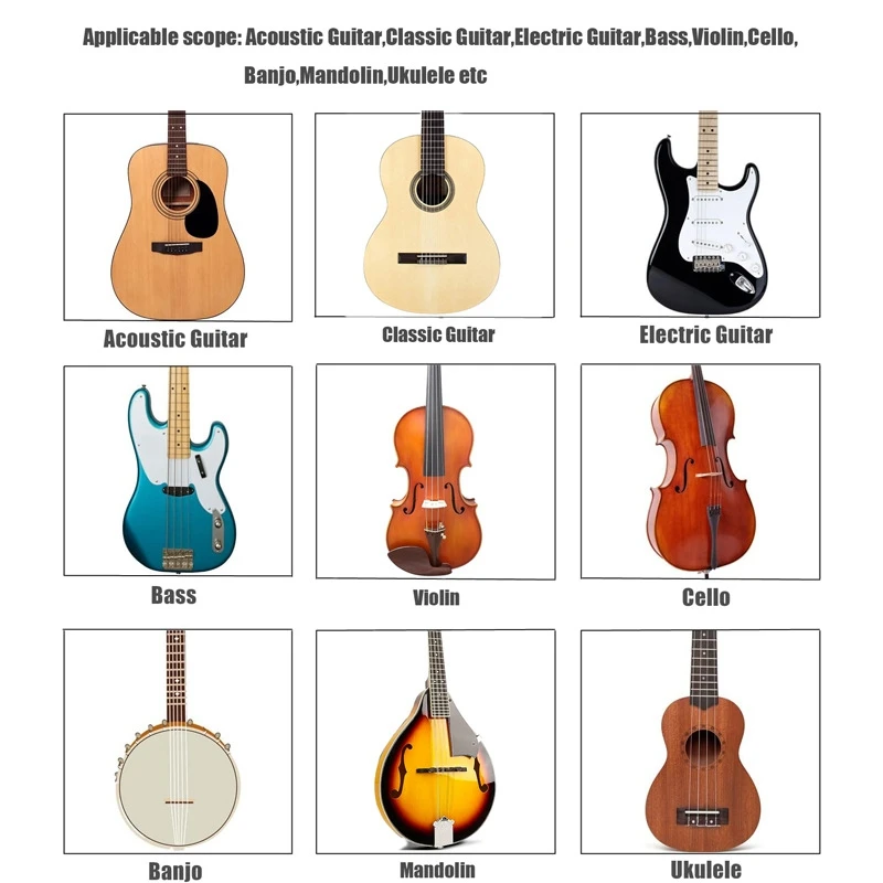 Guitar Automatic Humidifier Set Replacement Acoustic Guitar Two-Way Humidity Adjustment Package Classical Folk Guitar Humidifier