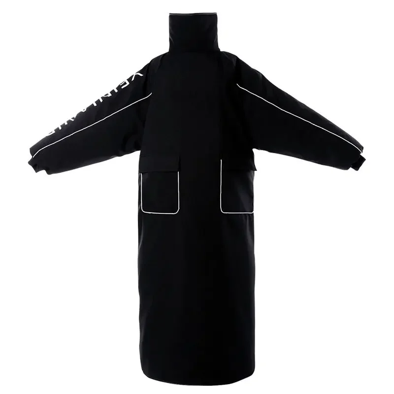 Motorcycle Windshield Quilt Winter Plus Velvet Thickening Waterproof Cold-proof Warm Clothing Riding Windshield Cover 오토바이 image 5
