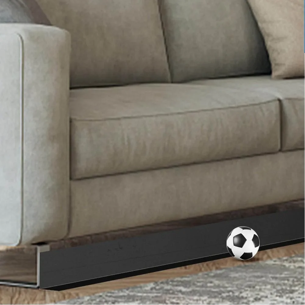 Convenience Cuttable PVC Under Bed Blocker Small Ground Clearance Easy To Use Solve Your Troubles Tips For Use