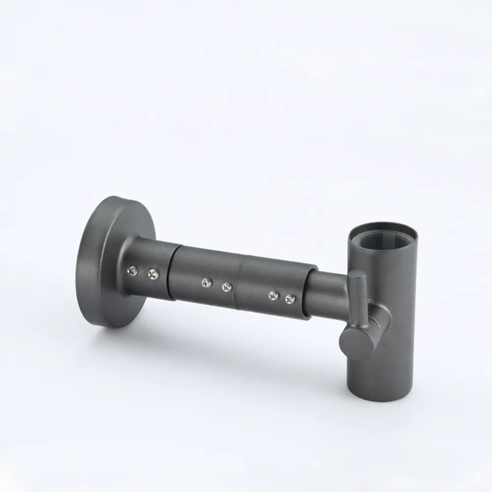 Adjustable Shower Head Bracket Grey Replacement Slider Holder Universal Shower Rail Mounting Base Bathroom Repair Parts