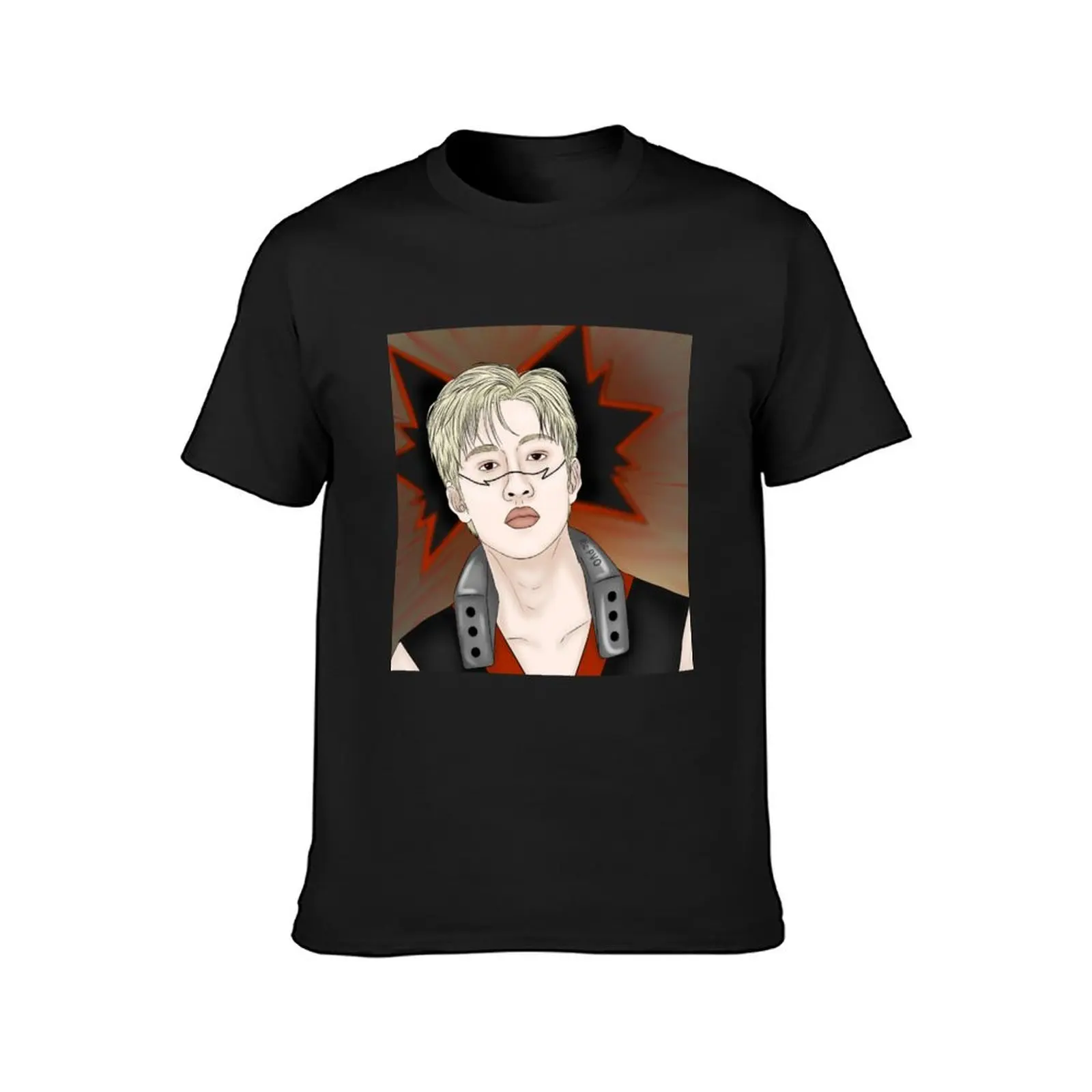 Bangchan T-Shirt oversized customs design your own shirts graphic tees plain men workout shirt