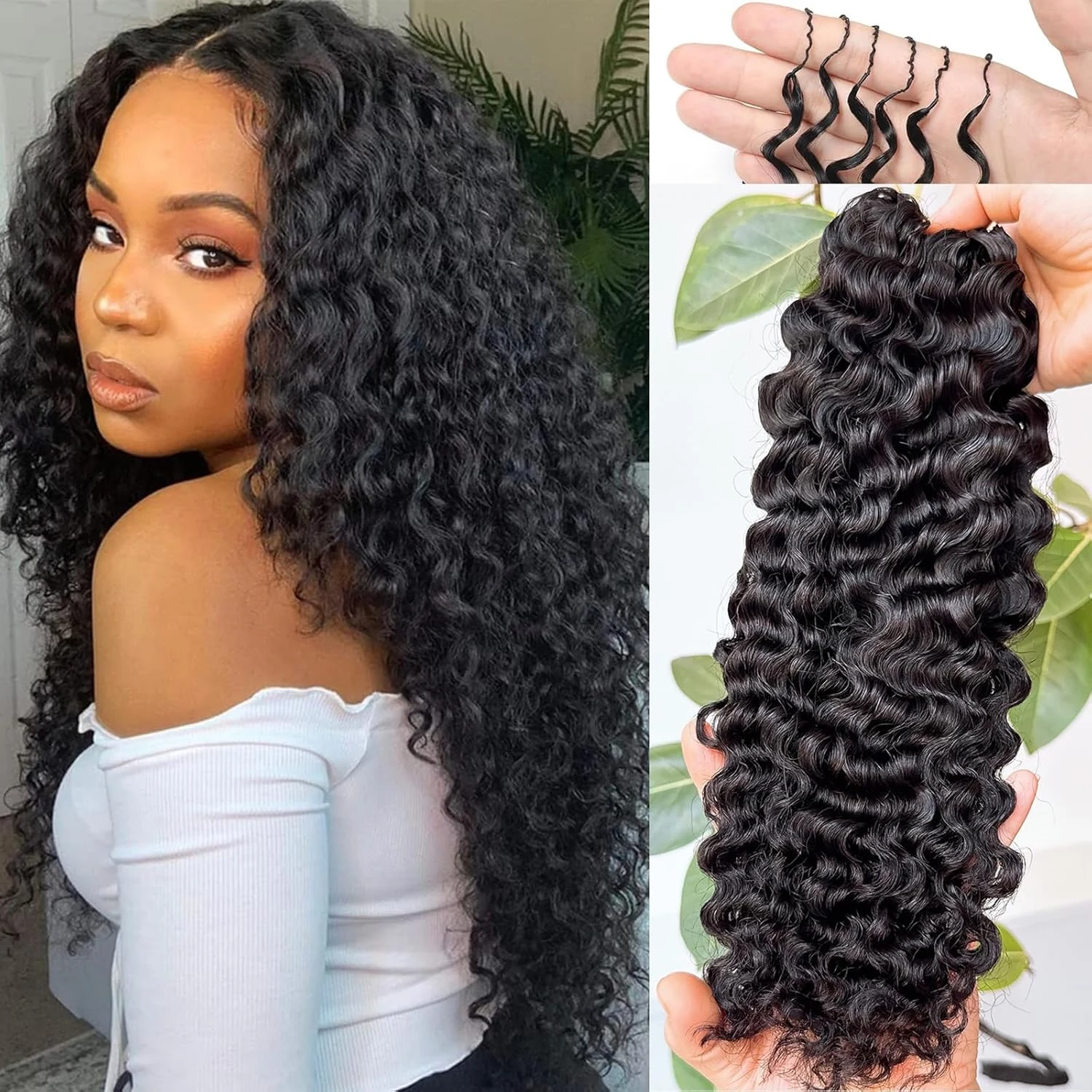 100-human-hair-burmese-curly-double-drawn-deep-wave-feather-crochet-human-hair-pre-separated-hair-for-braiding-300g-extensions