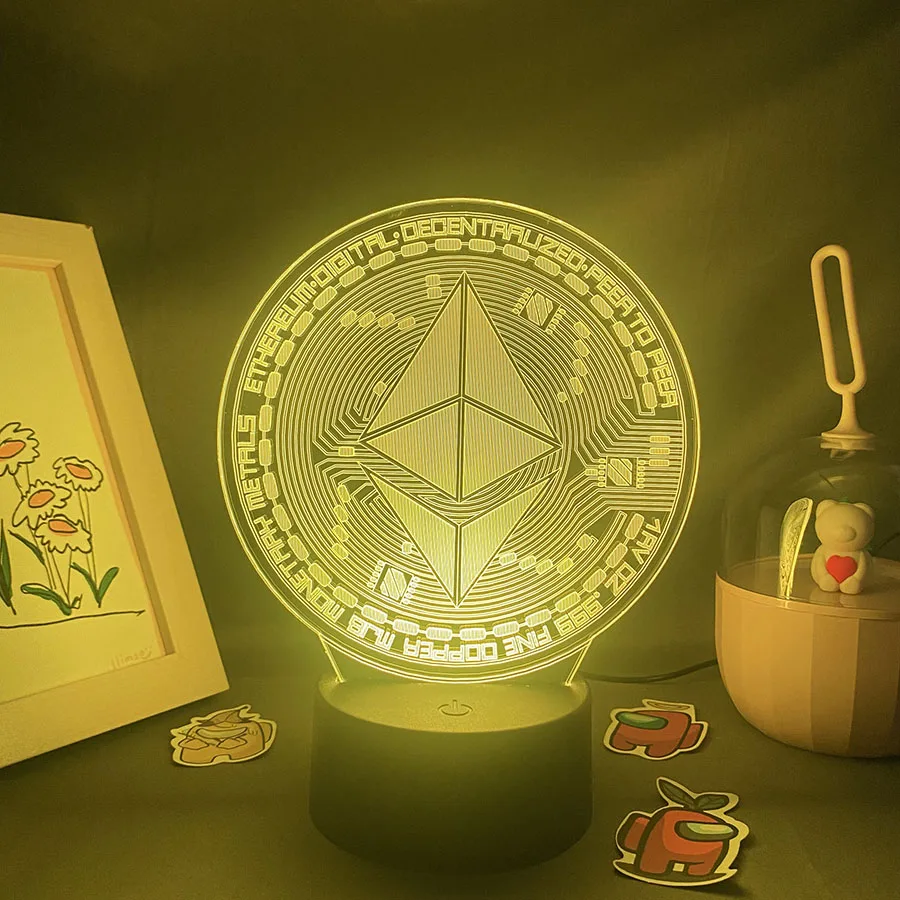 

Светодиодная Лавовая 3d-лампа Ether, лампа с аккумулятором, ночники, красочные прикроватные украшения для дня рождения, спальни, журнального столика