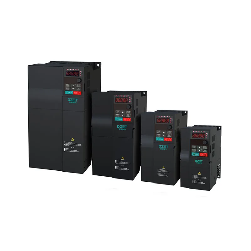 DDP nouveau convertisseur de fréquence VFD triphasé 0,75 kw 1,5 kw 2,2 kw ajouter une Communication MODBUS RS485 onduleur d'entrée monophasé