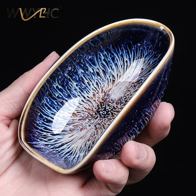 Suitable for Retro Ceramic Tea Lotus   Take Teaspoon Shovel Household Ceremony Accessories