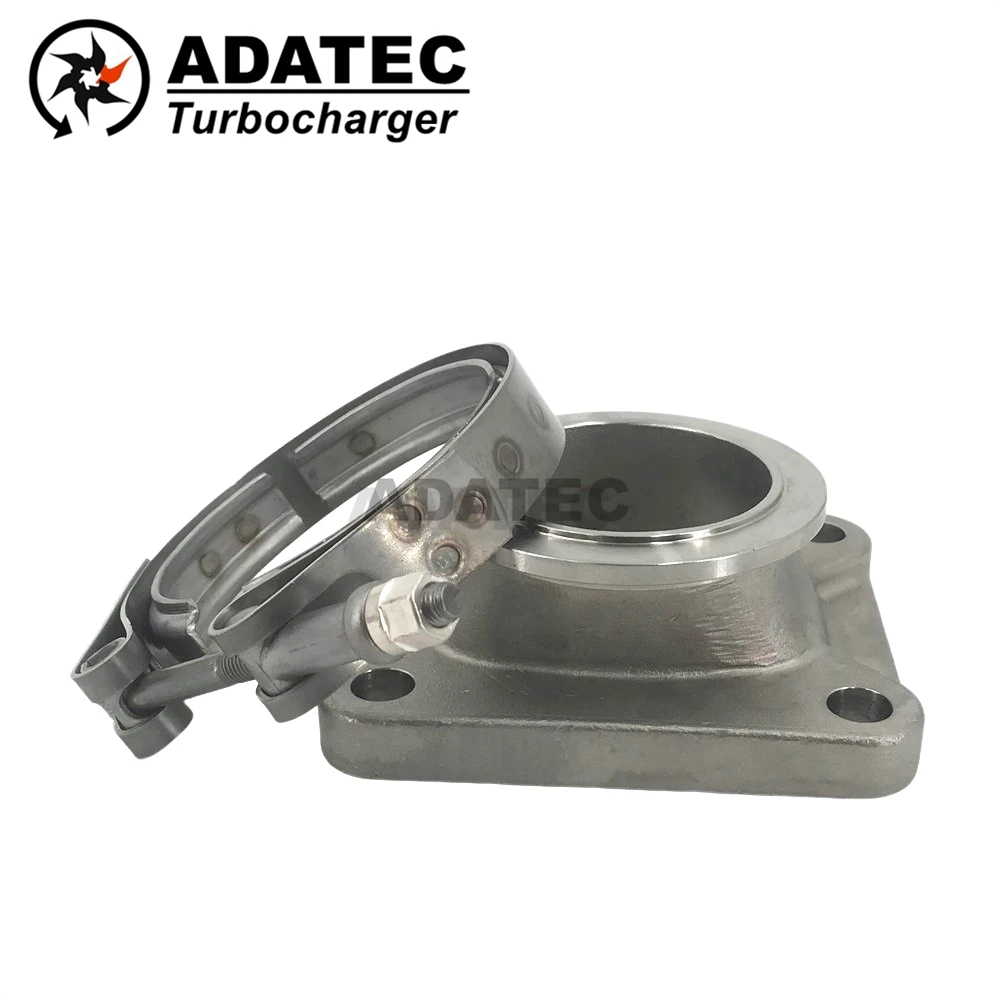 Turbo Adapter Flange T3 to V-band T4 to V-band T25 to V-band Turbo Charger/Manifold Conversion GTX3582R GTX3076R GTX3071R