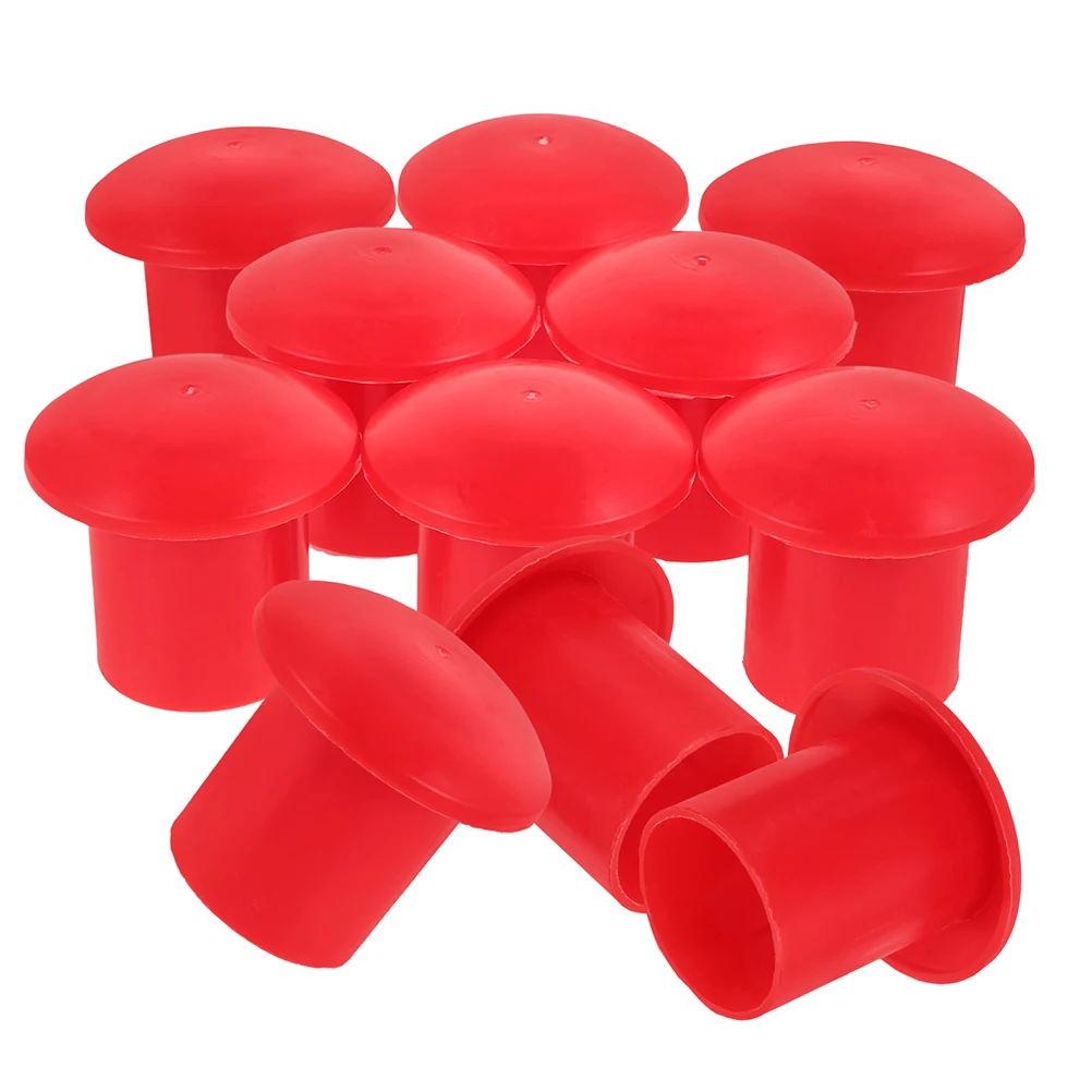 50pcs Rebar Protection Caps Plastic Safety Covers Construction Accessories Protective Ends Steel Bar Wear Resistant