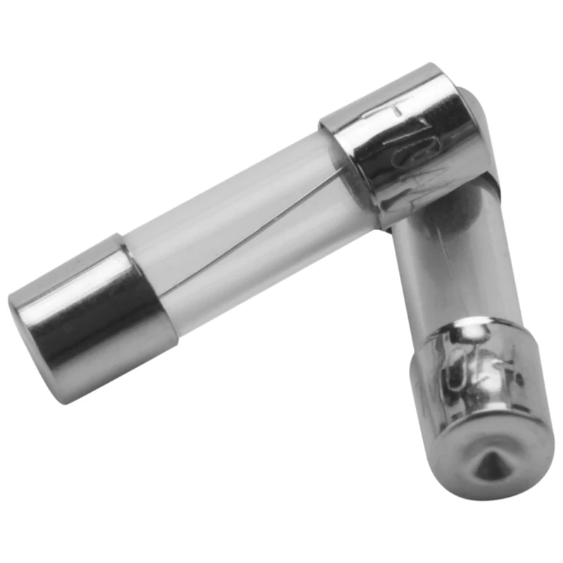 O vidro lento do atraso do tempo do sopro funde tubos, 5mm x 20mm, 250V, 10Amp, 20 PCes