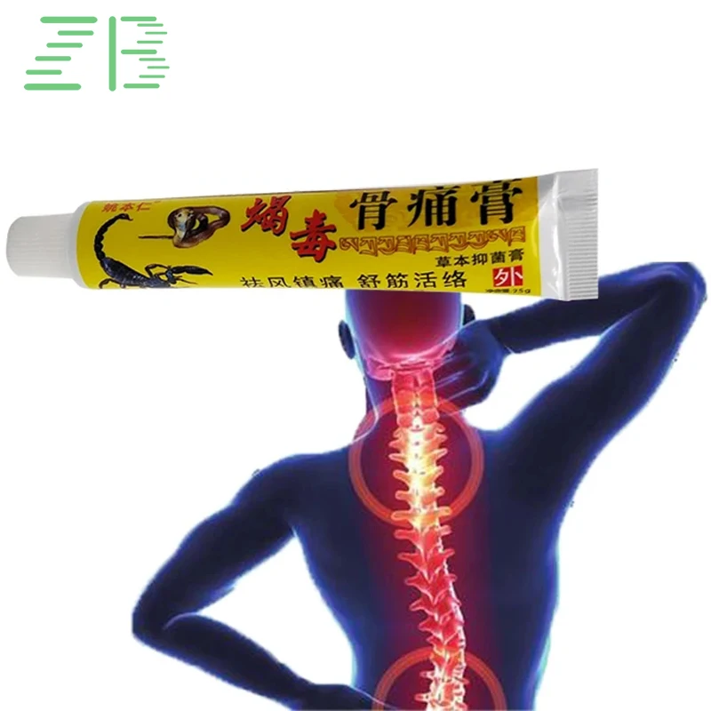 5PCS Scorpion Relief Pain Cream Rheumatism Arthritis Muscle Pain Ointment Joint Shoulder Painkiller Activating Plaster