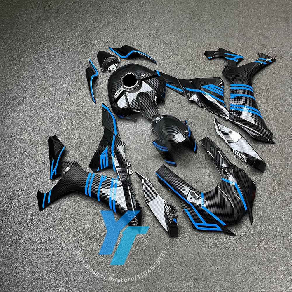 Motorbike Fairing Kit Carbon Look Design for Yamaha YZF-R1 2020-2025 Customizable Body Kit Multiple Designs
