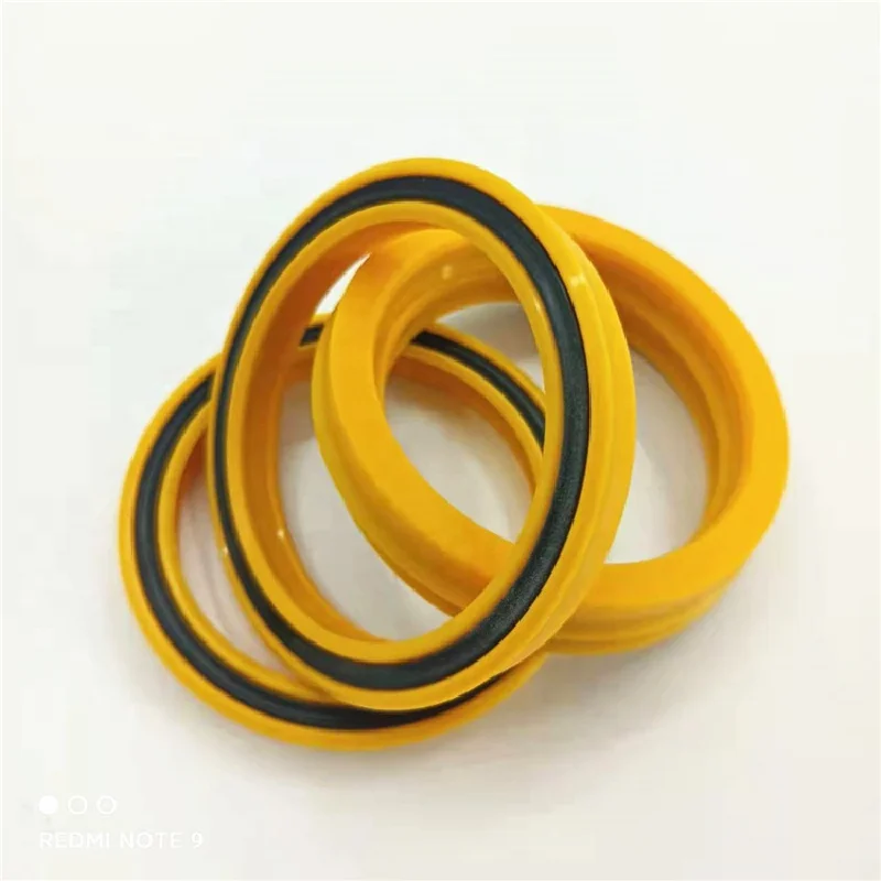 easy to install excavator PU hydraulic durable for 60 75 10 size cylinder piston rod oil seal