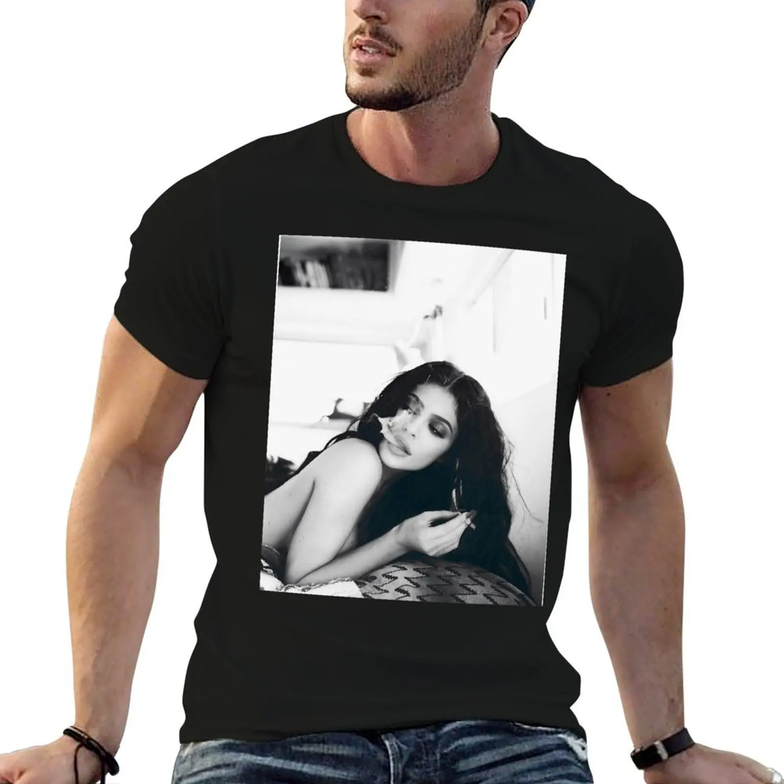 

kylie jenner T-Shirt printed t shirts for man man tshirt t shirts for man graphic funny T-Shirt