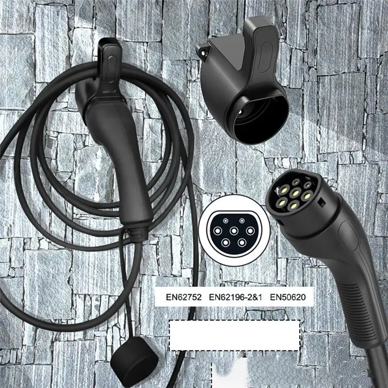 Electric Car Charging Cable Organizer Wall Mount EV Holder EV Cable Socket Electric Car Holder