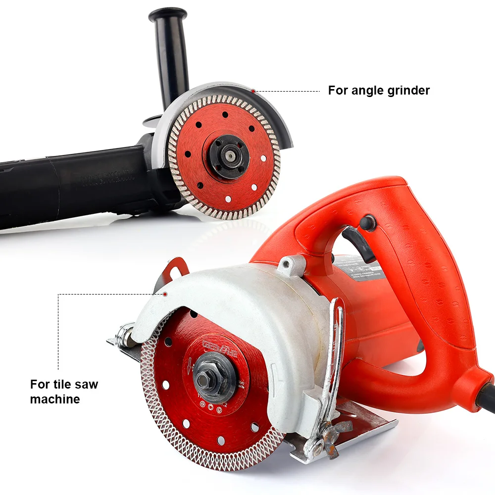 Casaverde 2 Cái/lốc 4.5 "Siêu Mỏng Sứ Turbo Ngói Lưỡi Dao Sứ Đá Cẩm Thạch Đông Ninh Gạch Men