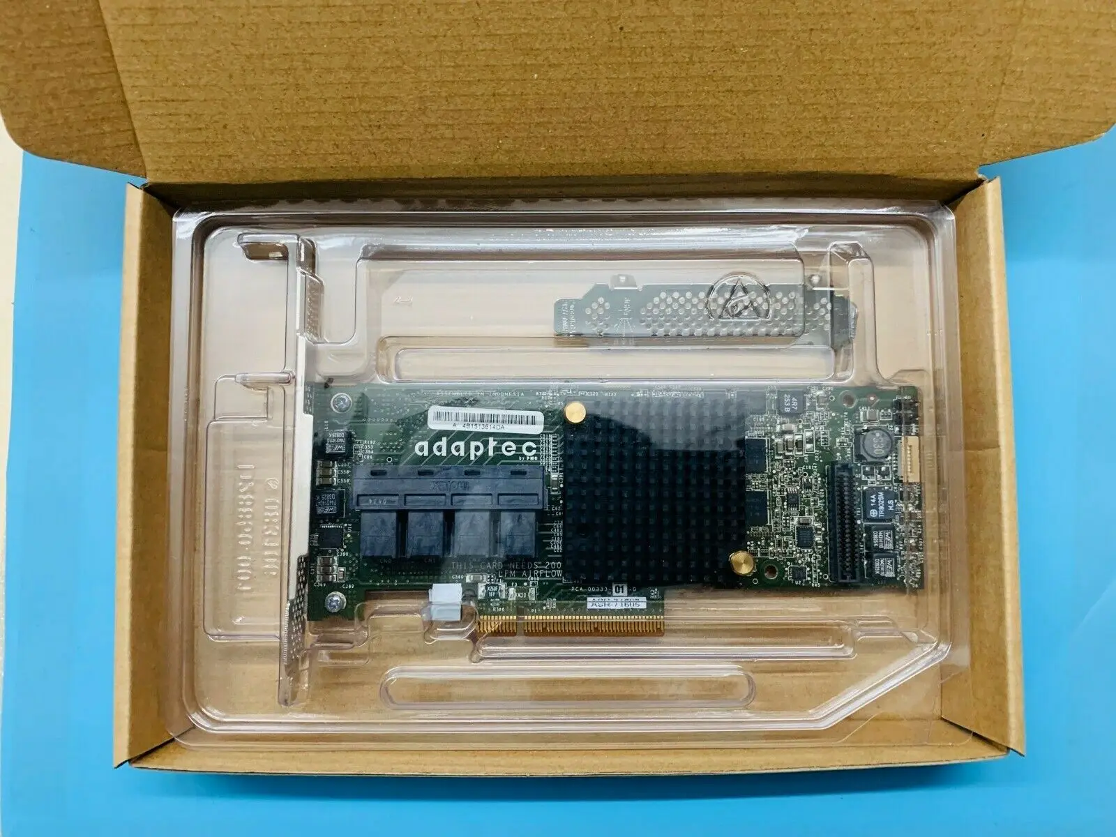 Adaptec ASR-71605 16-Port 6Gb/s 1GB SAS SATA PCIe RAID Controller